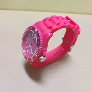 Lorne womens wristwatch Hot Pink!